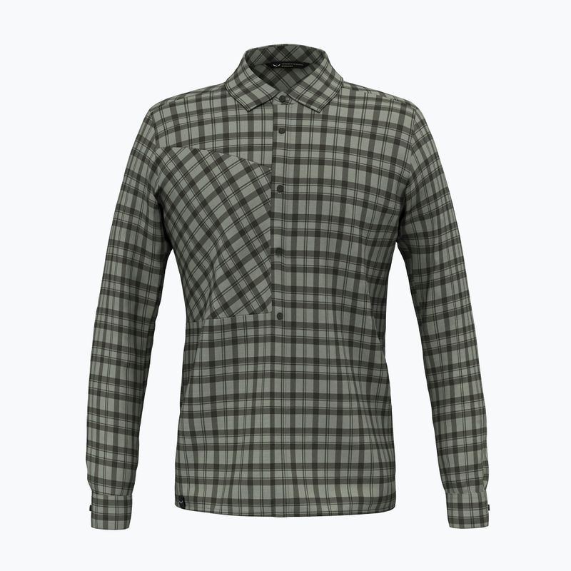 Cămașă pentru bărbați Salewa Fanes Flannel 5PL shadow/dark olive
