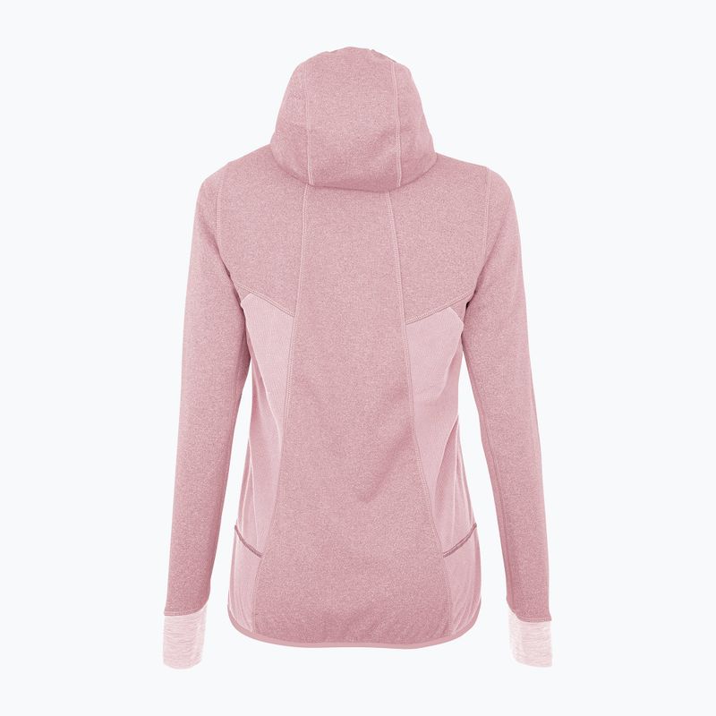Hanorac polar pentru femei Salewa Puez Hybrid PL FZ Hoody zephyr melange zephyr melange 2