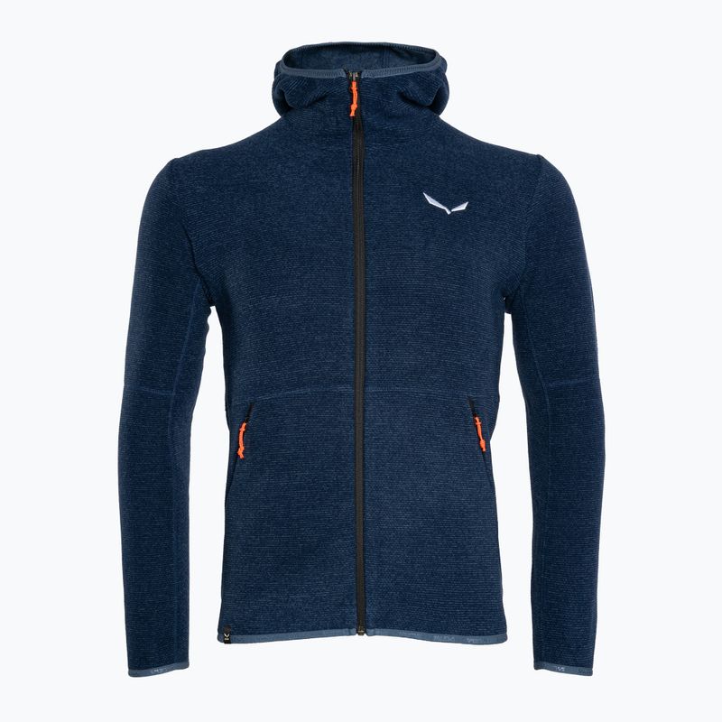 Hanorac bărbătesc Salewa Nuvolo EN fleece sweatshirt melange denim închis