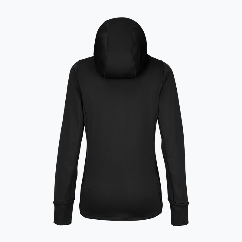 Bluză de trekking pentru femei Salewa Puez PL Hooded black out 2