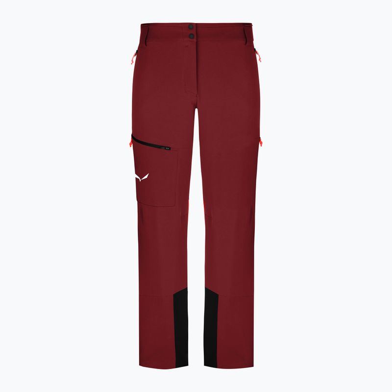 Pantaloni softshell pentru bărbați  Salewa Sella DST syrah