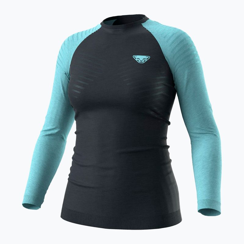 Longsleeve termoactiv pentru femei DYNAFIT Tour Light Merino marine blue 2