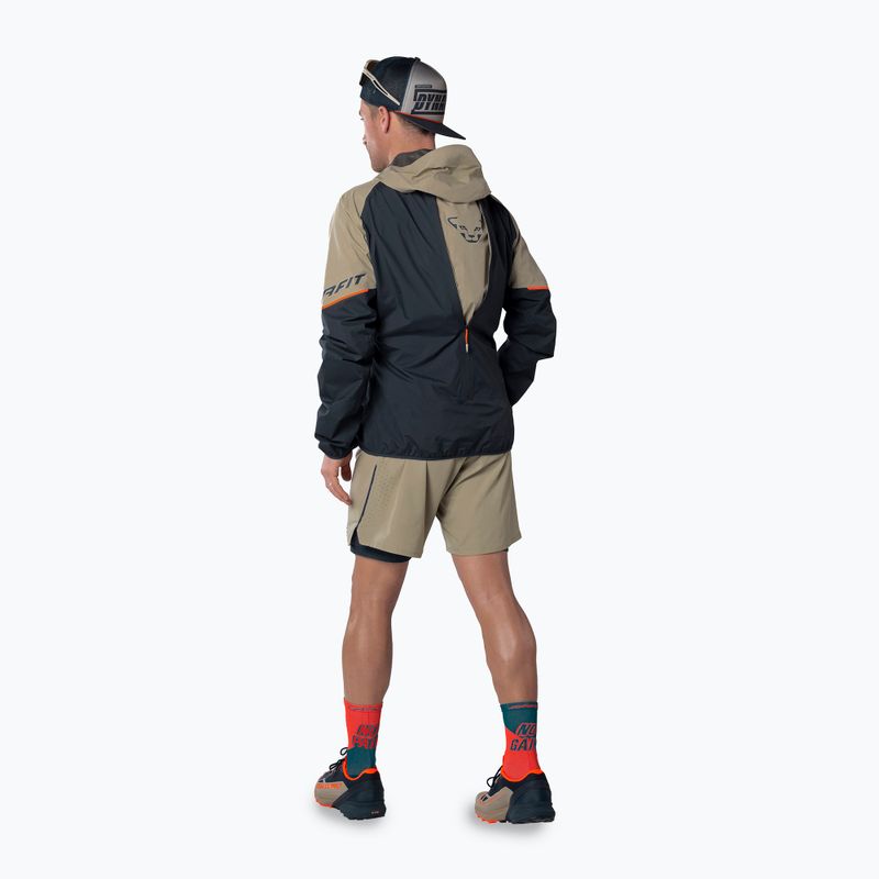 Pantaloni scurți de alergare pentru bărbați DYNAFIT Alpine Pro 2/1 rock khaki 3