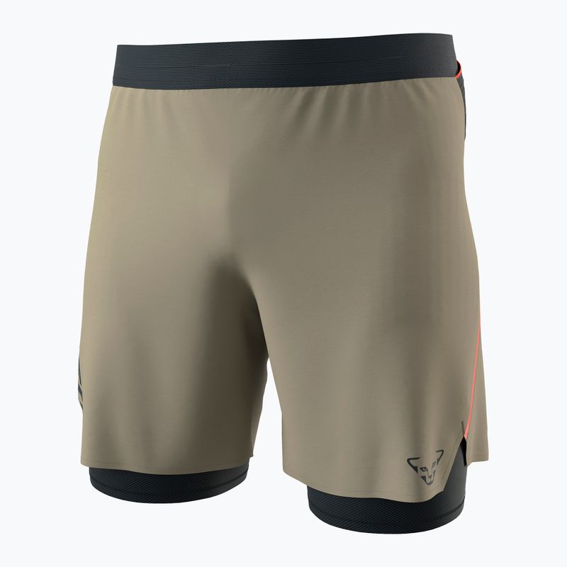 Pantaloni scurți de alergare pentru bărbați DYNAFIT Alpine Pro 2/1 rock khaki 6