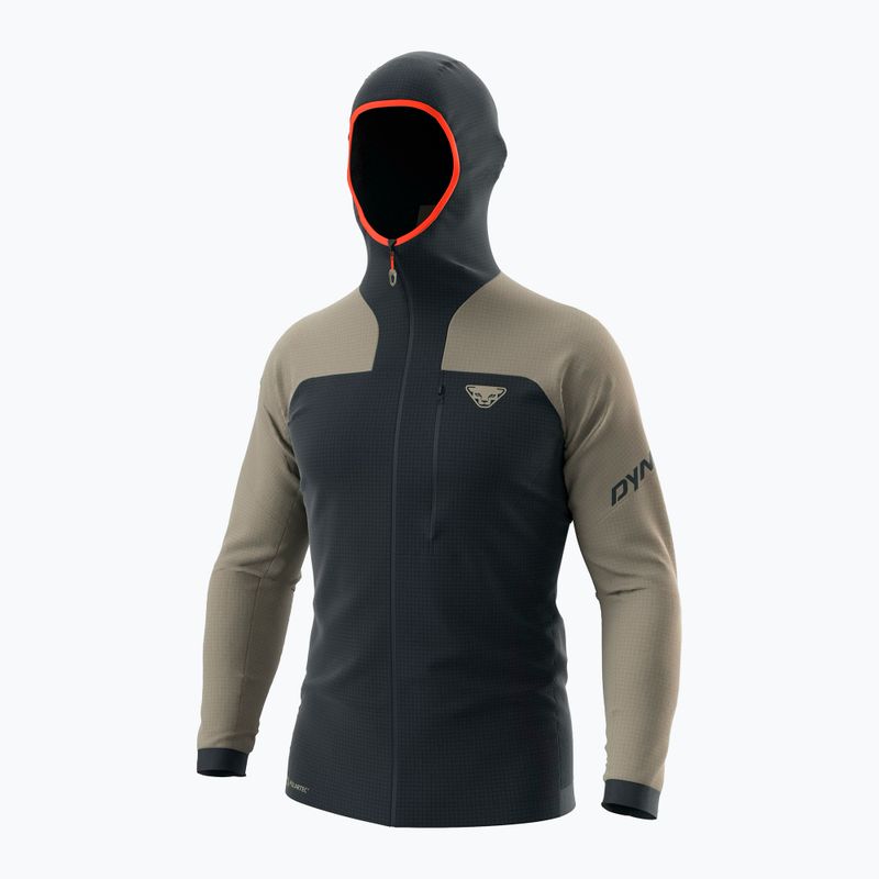 Bluză de schi pentru bărbați DYNAFIT Speed Polartec Hooded rock khaki