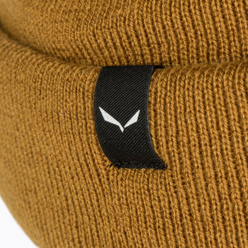 Salewa Puez Am Beanie căciulă de iarnă Puez Am Beanie maro auriu 4