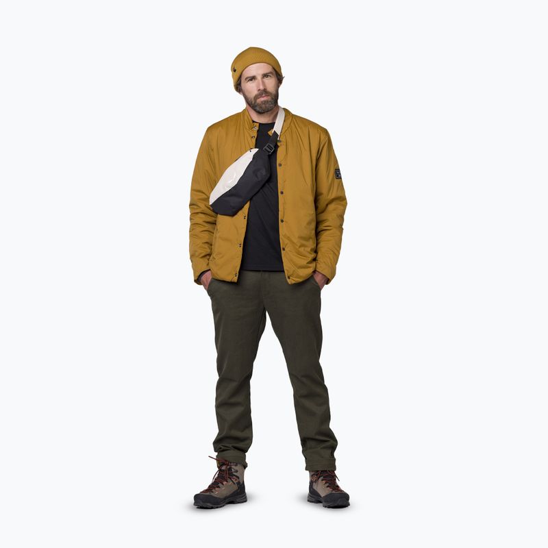 Geacă de ploaie pentru bărbați Salewa Fanes 3L Ptx Hemp 2/1 Parka golden brown int.7020 3