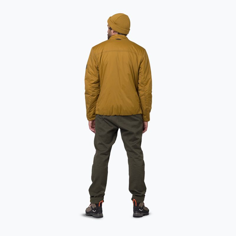 Geacă de ploaie pentru bărbați Salewa Fanes 3L Ptx Hemp 2/1 Parka golden brown int.7020 5