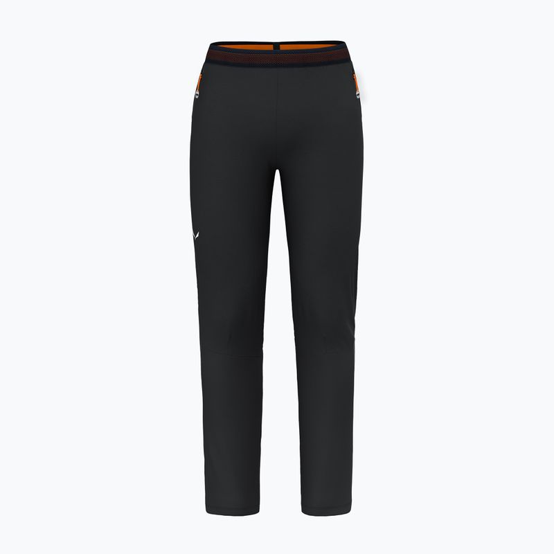 Pantaloni bărbătești de trekking Salewa Pedroc 2 Dst Hyb negru out 5