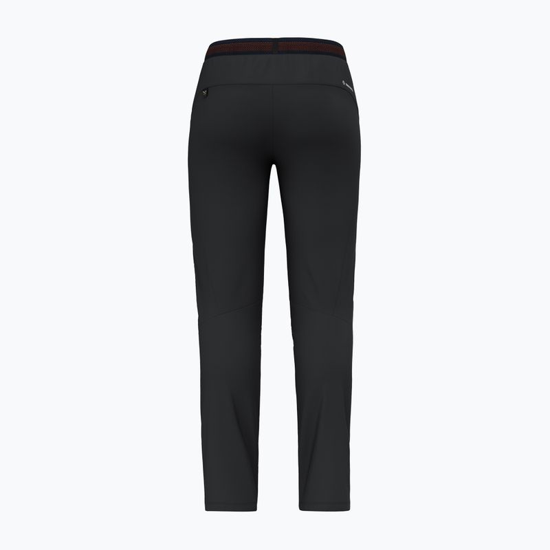 Pantaloni bărbătești de trekking Salewa Pedroc 2 Dst Hyb negru out 6