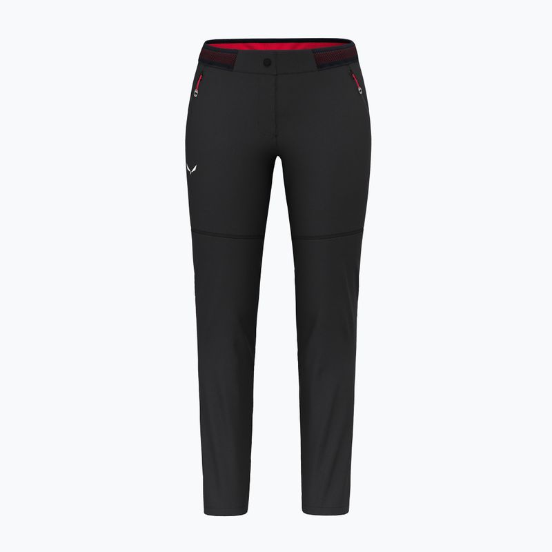 Pantaloni de trekking pentru femei Salewa Pedroc 2 DST 2/1 negru out 10