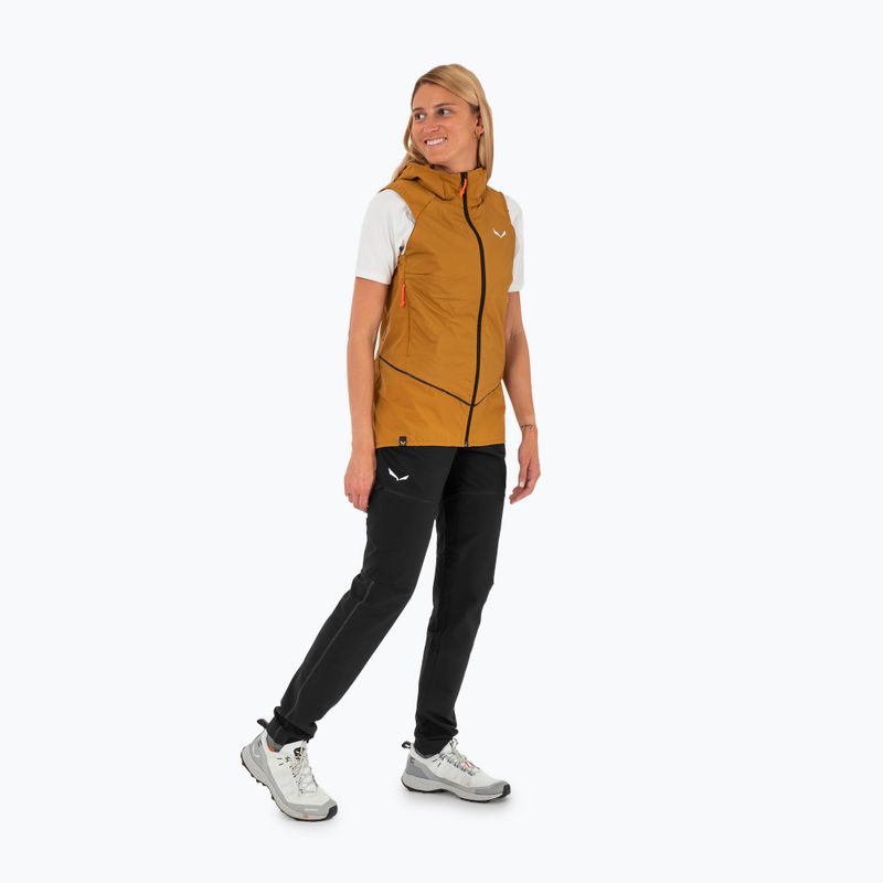 Pantaloni de trekking pentru femei Salewa Pedroc 2 DST 2/1 negru out 2