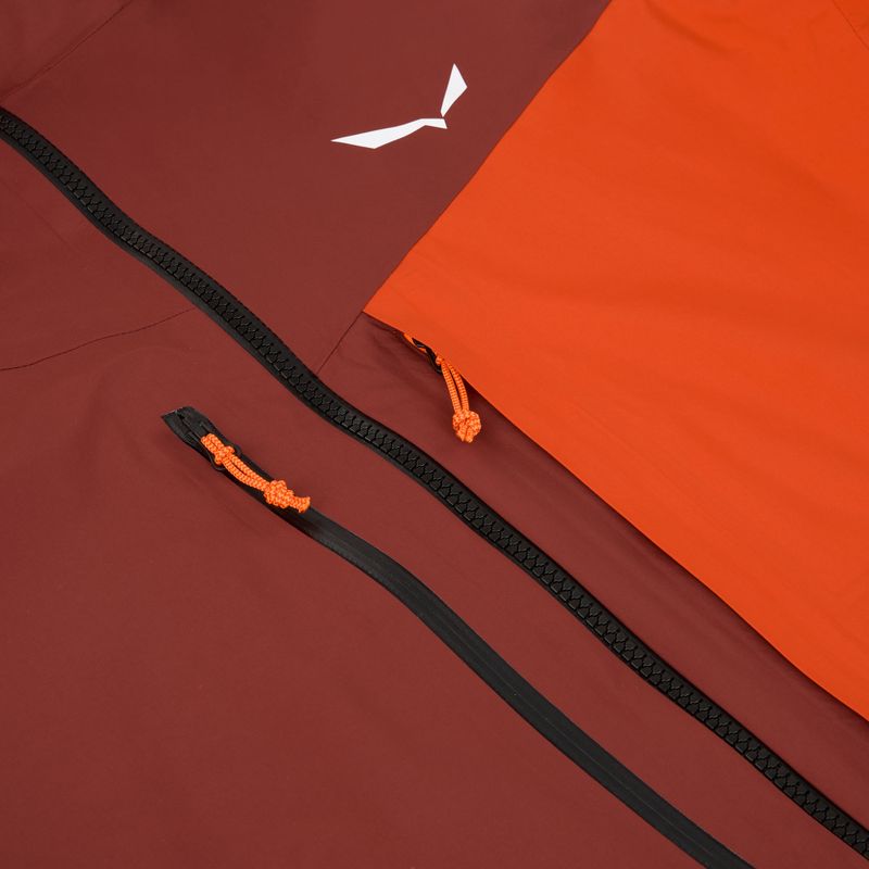 Jachetă de schiță pentru bărbați Salewa Sella 3L Ptx syrah 3