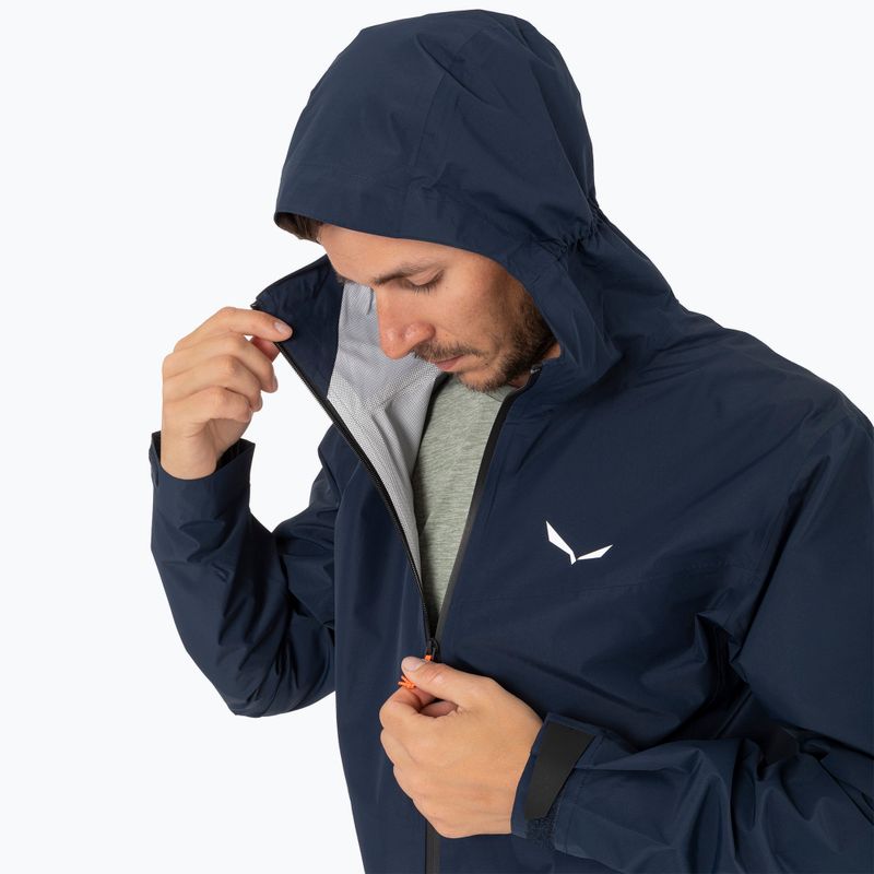 Geacă de ploaie pentru bărbați Salewa Puez Aqua 4 PTX 2.5L navy blazer/0910 5