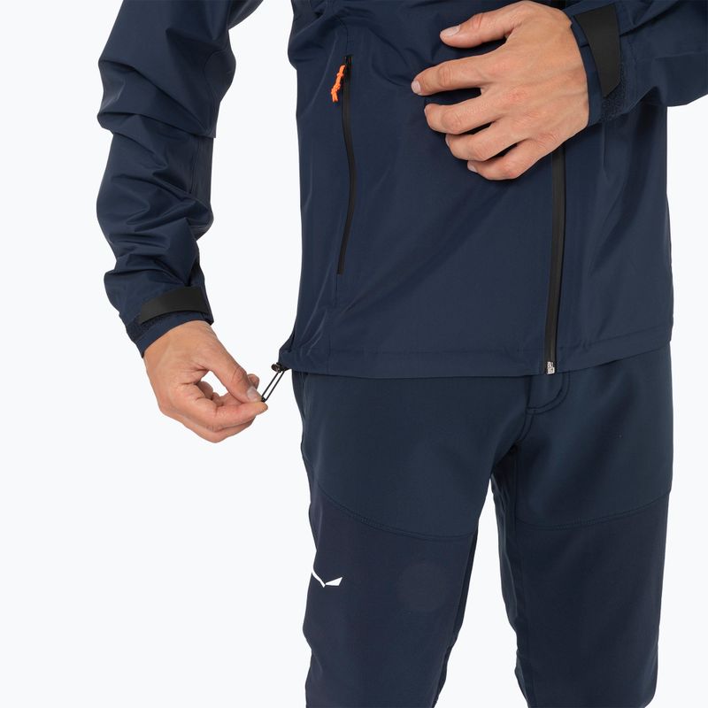 Geacă de ploaie pentru bărbați Salewa Puez Aqua 4 PTX 2.5L navy blazer/0910 7