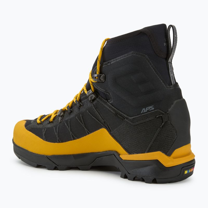 Încălțăminte de trekking pentru bărbați Salewa Ortles Light Mid PTX gold/black 3