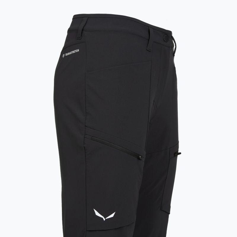 Pantaloni softshell pentru femei Salewa Puez DST Cargo black out 3