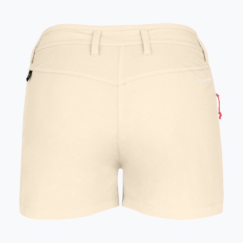 Pantaloni scurți de trekking pentru femei Salewa Puez DST Cargo oatmeal 2