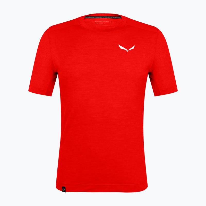 Tricou de trekking pentru bărbați Salewa Agner flame