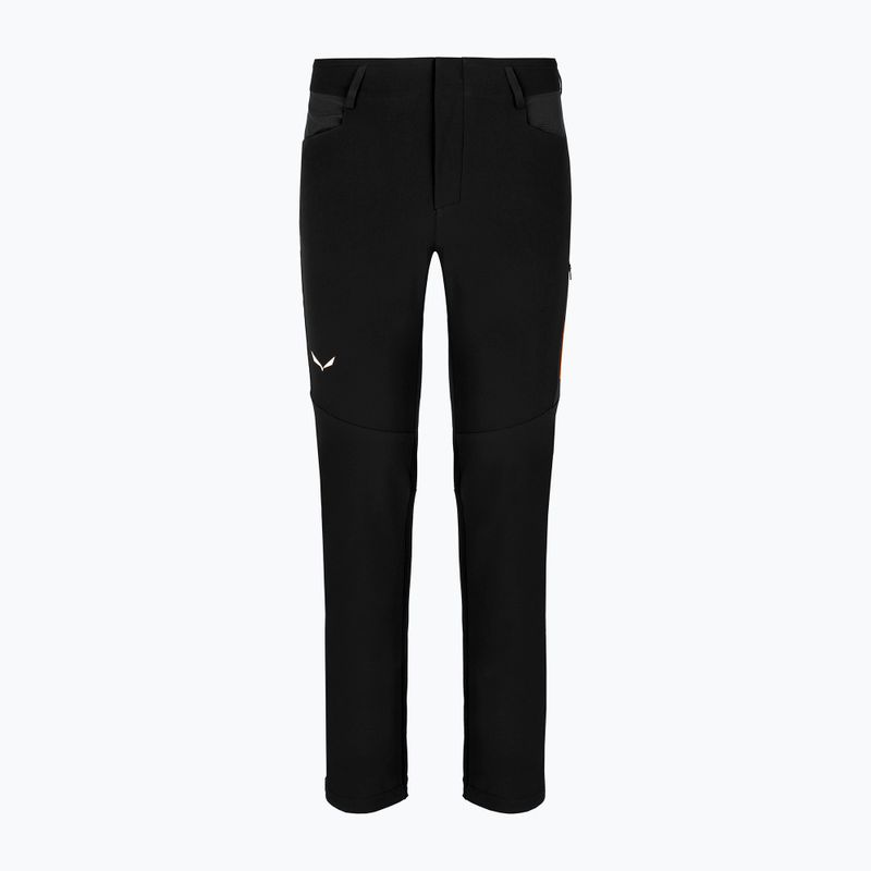 Pantaloni softshell pentru bărbați Salewa Agner DST black out