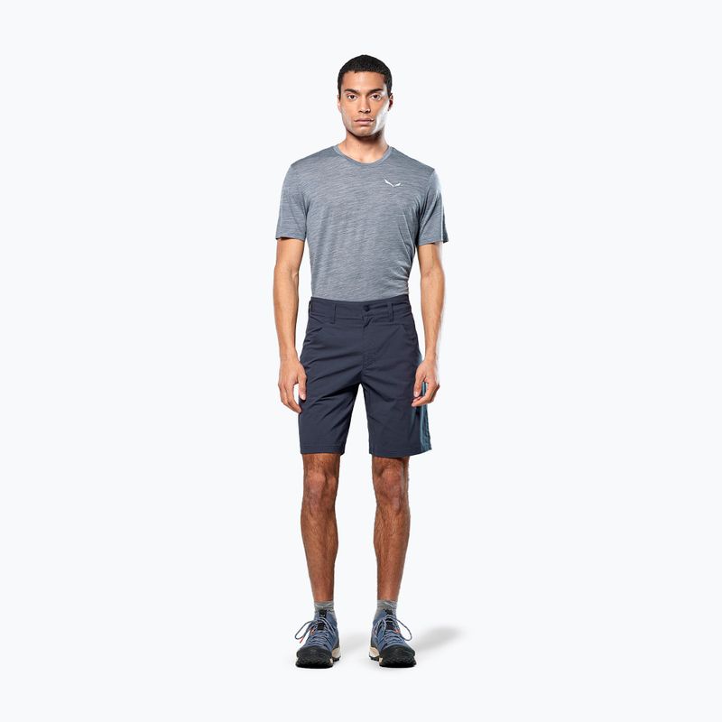 Pantaloni scurți de trekking pentru bărbați Salewa Fanes Light navy blazer 2