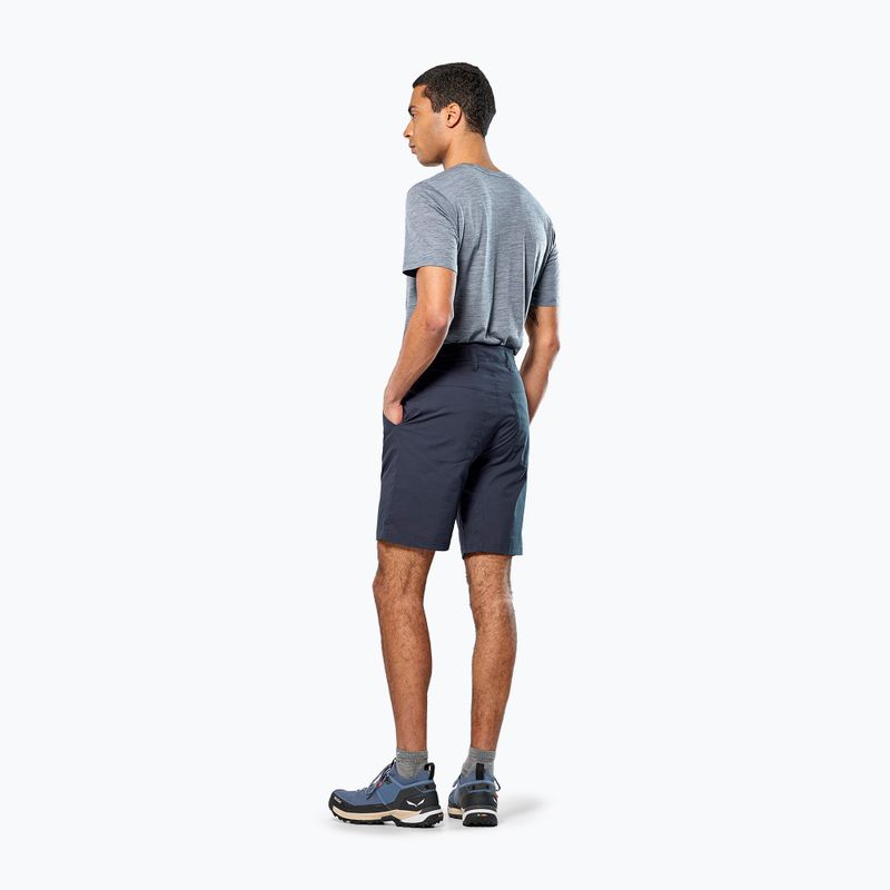 Pantaloni scurți de trekking pentru bărbați Salewa Fanes Light navy blazer 3