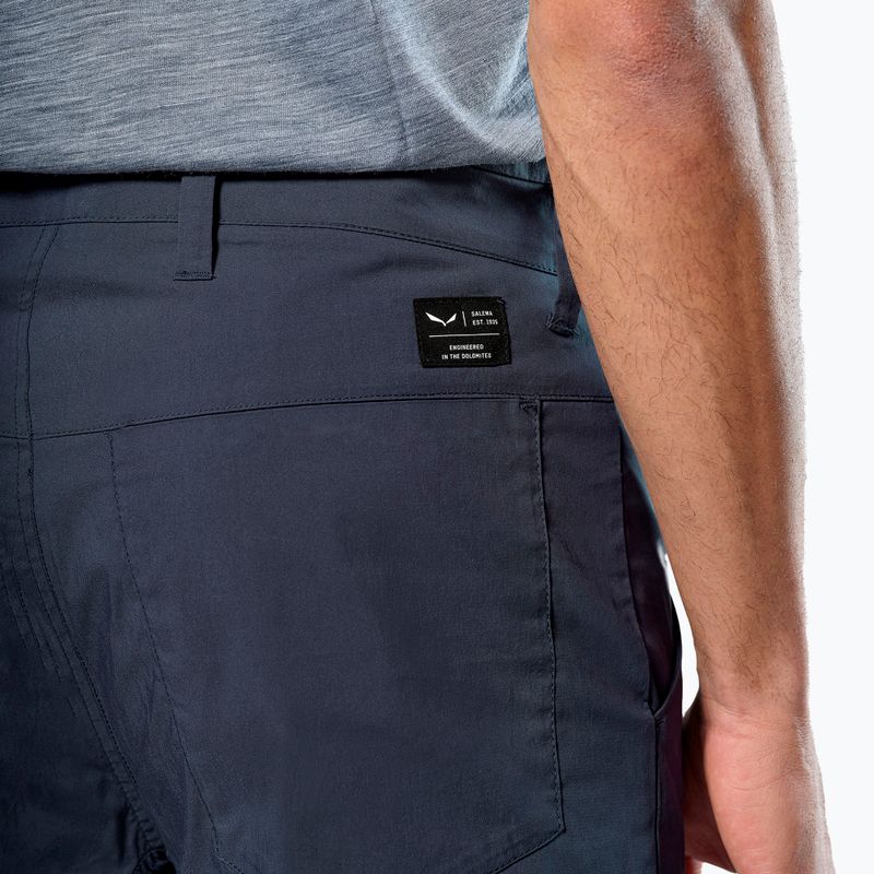 Pantaloni scurți de trekking pentru bărbați Salewa Fanes Light navy blazer 5