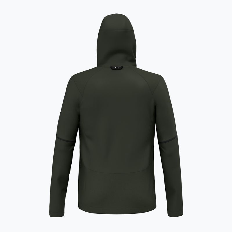 Geacă softshell pentru bărbați Salewa Puez Hemp Dst 2/1 Hyb dark olive 8