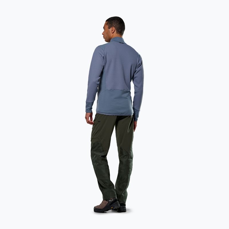 Bluză de trekking pentru bărbați Salewa Puez Waffle Hyb PL HD java blue 3