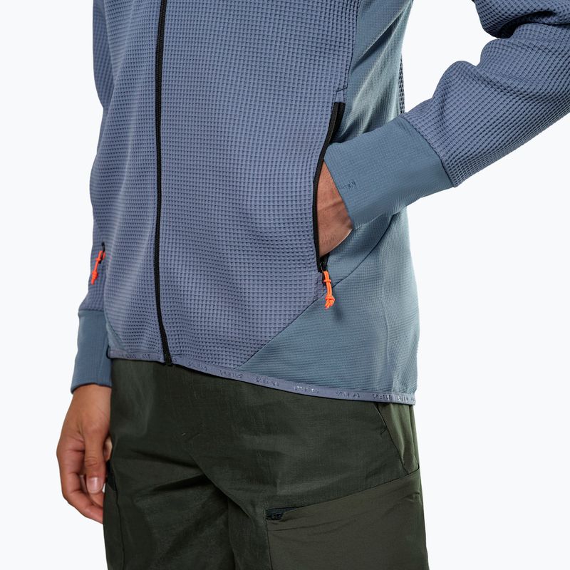 Bluză de trekking pentru bărbați Salewa Puez Waffle Hyb PL HD java blue 5