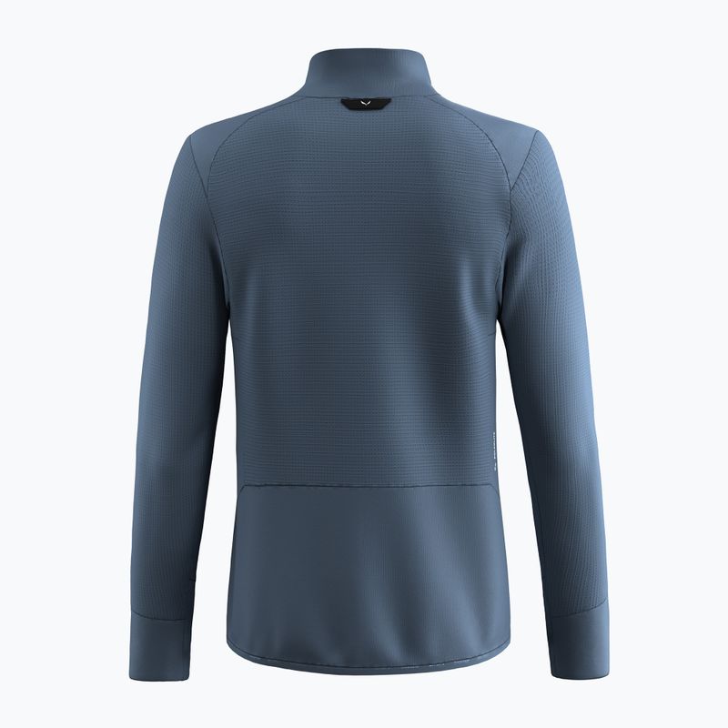 Bluză de trekking pentru bărbați Salewa Puez Waffle Hyb PL HD java blue 9