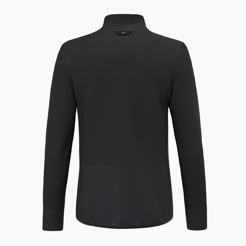 Bluză de trekking pentru bărbați Salewa Puez Waffle Hyb PL black out 2