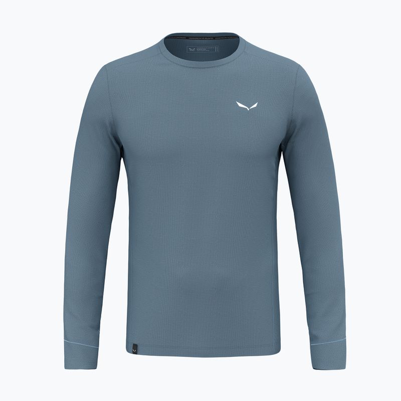 Longsleeve de trekking pentru bărbați Salewa Puez Dry java blue