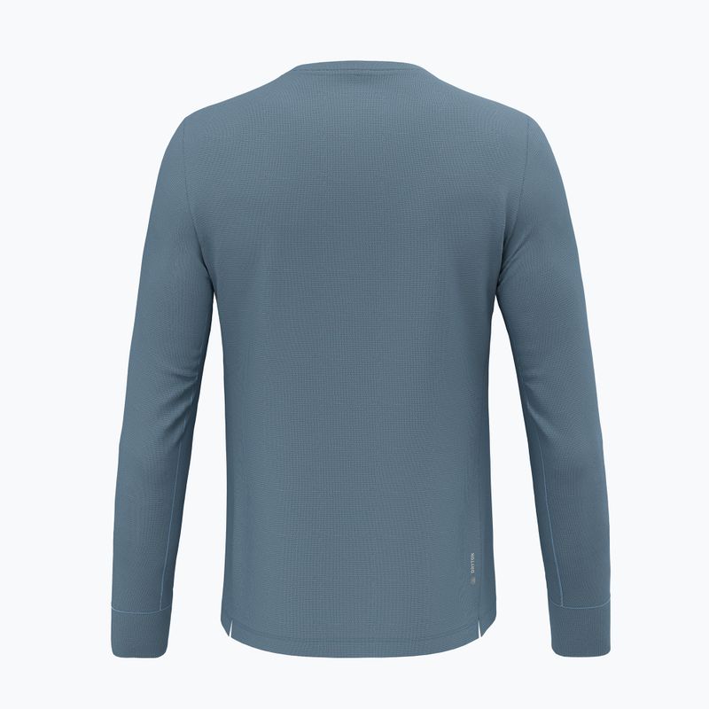 Longsleeve de trekking pentru bărbați Salewa Puez Dry java blue 2