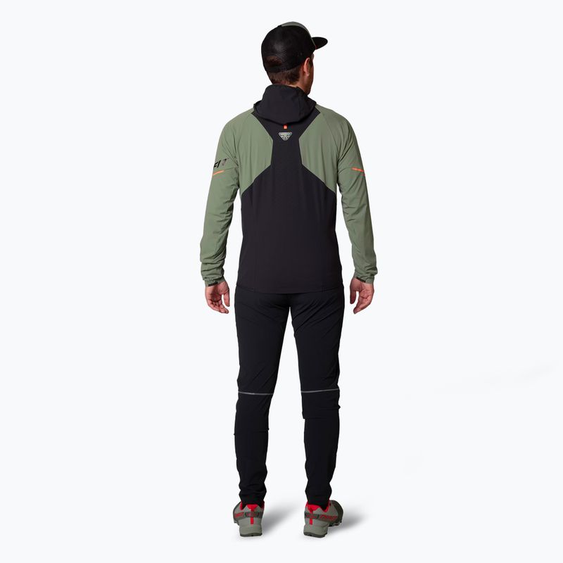 DYNAFIT Traverse Dynastretch jachetă de vânt Sage pentru bărbați 3