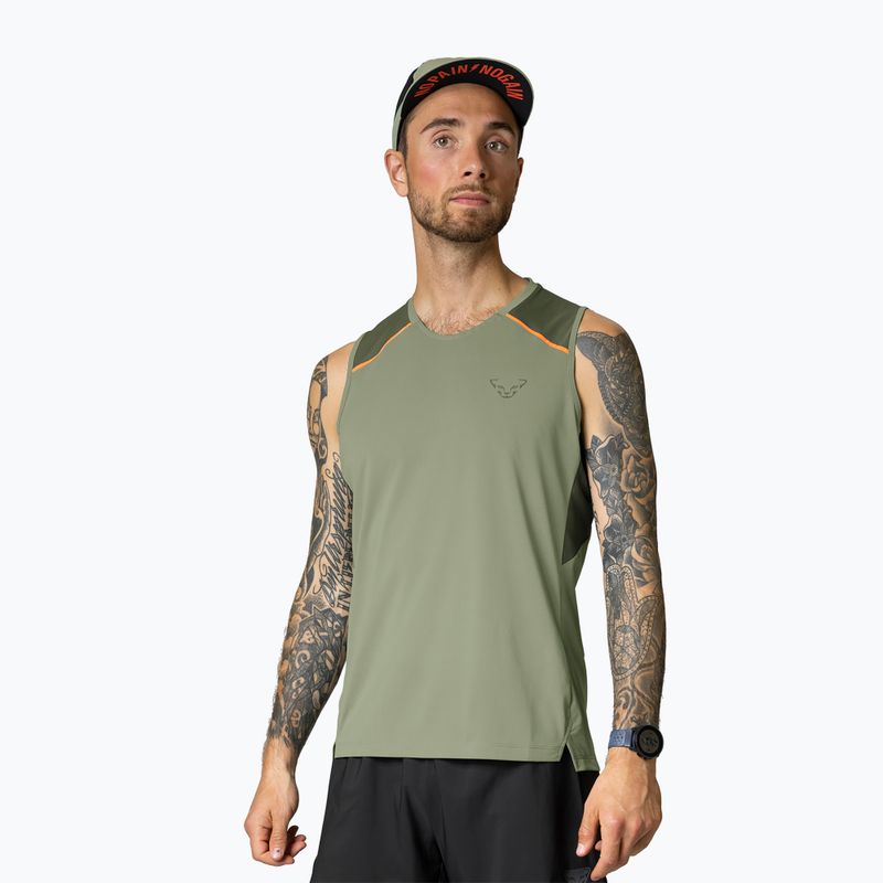 Tricou de alergat pentru bărbați DYNAFIT Sky Tank sage