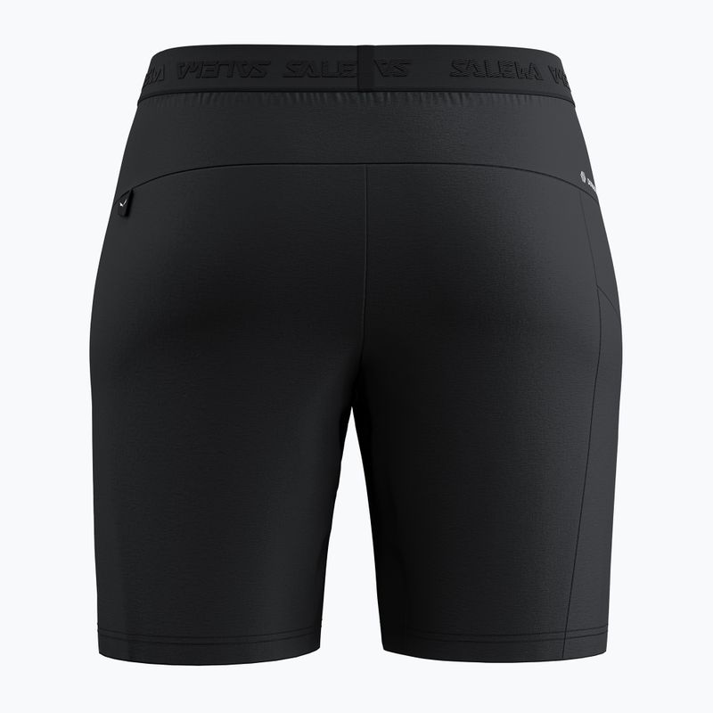 Pantaloni scurți de trekking pentru femei Salewa Puez 4 black out 5