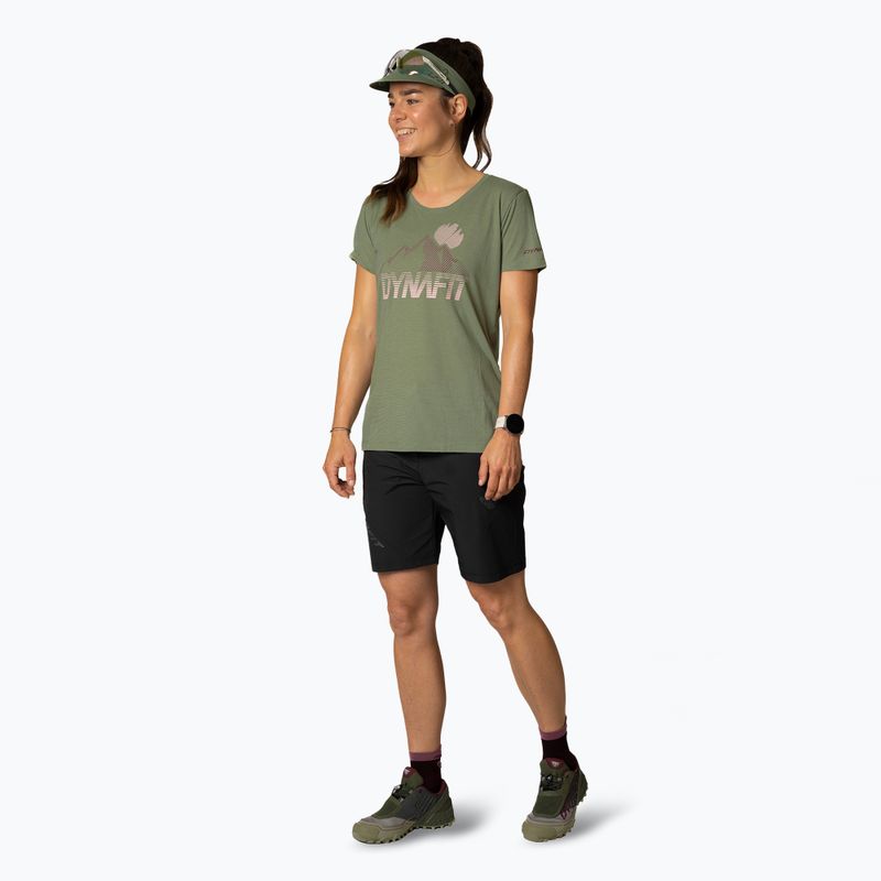 DYNAFIT femei trekking T-shirt Transalper Graphic SS salvie 2