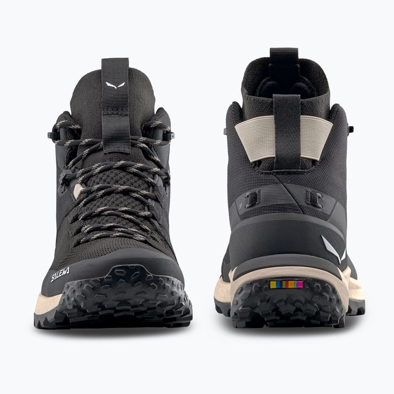 Încălțăminte de drumeție pentru femei Salewa Puez Knit Mid Ptx black / black 3