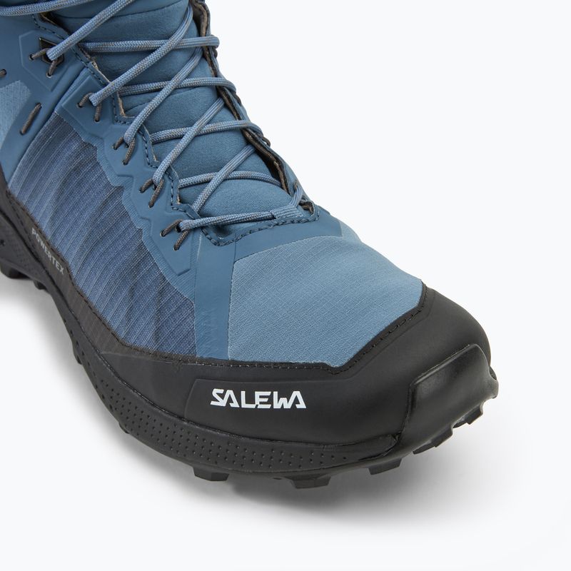 Încălțăminte de trekking pentru bărbați Salewa Pedroc Pro Mid Ptx java blue/black 7