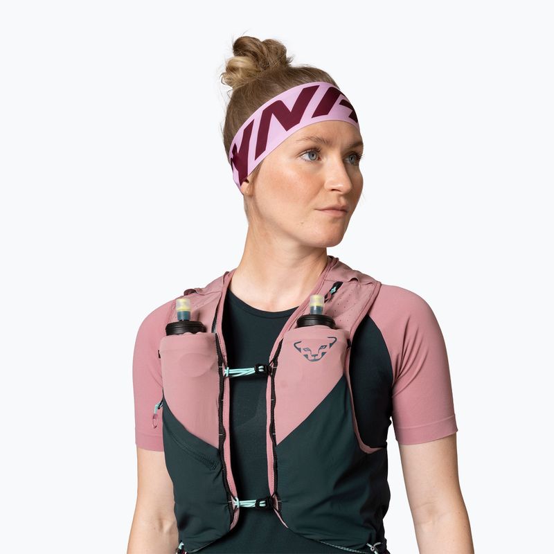 Vestă de alergat DYNAFIT Ultra 12 Vest mokarosa/blueberry 3