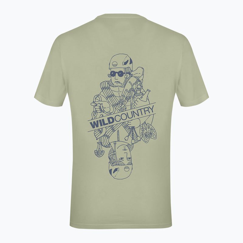 Wild Country Flow jad bărbați Wild Country Flow jade cățărare t-shirt 4