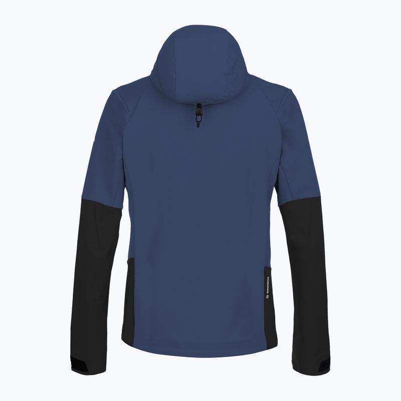 Geacă softshell pentru bărbați Salewa Sella DST dark denim 2