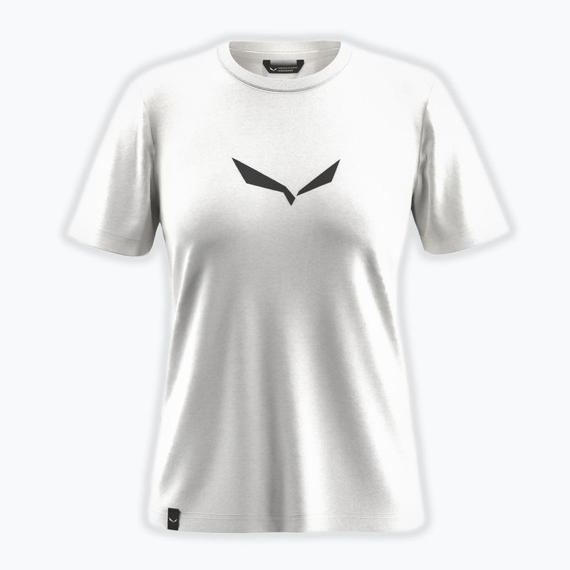 Tricou pentru femei Salewa Solid Dry white 2