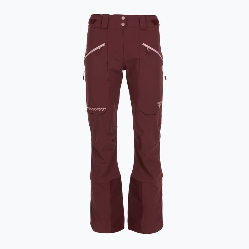 Pantaloni de schi pentru femei DYNAFIT Radical Softshell port royal 4