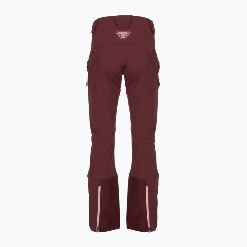 Pantaloni de schi pentru femei DYNAFIT Radical Softshell port royal 5