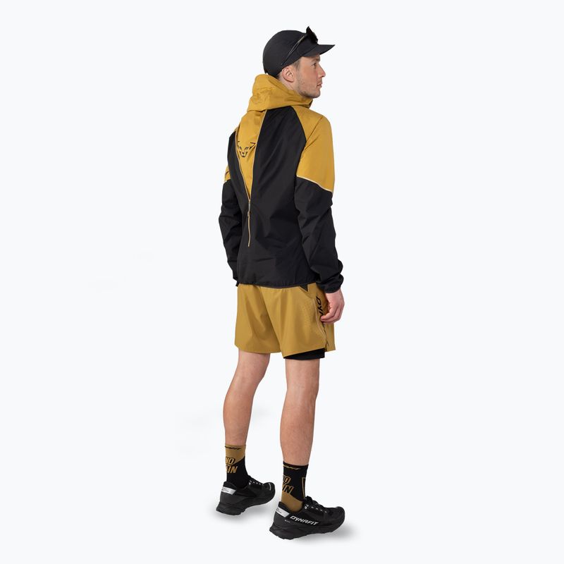 Pantaloni scurți de alergare pentru bărbați DYNAFIT Alpine Pro 2IN1 tabac 3