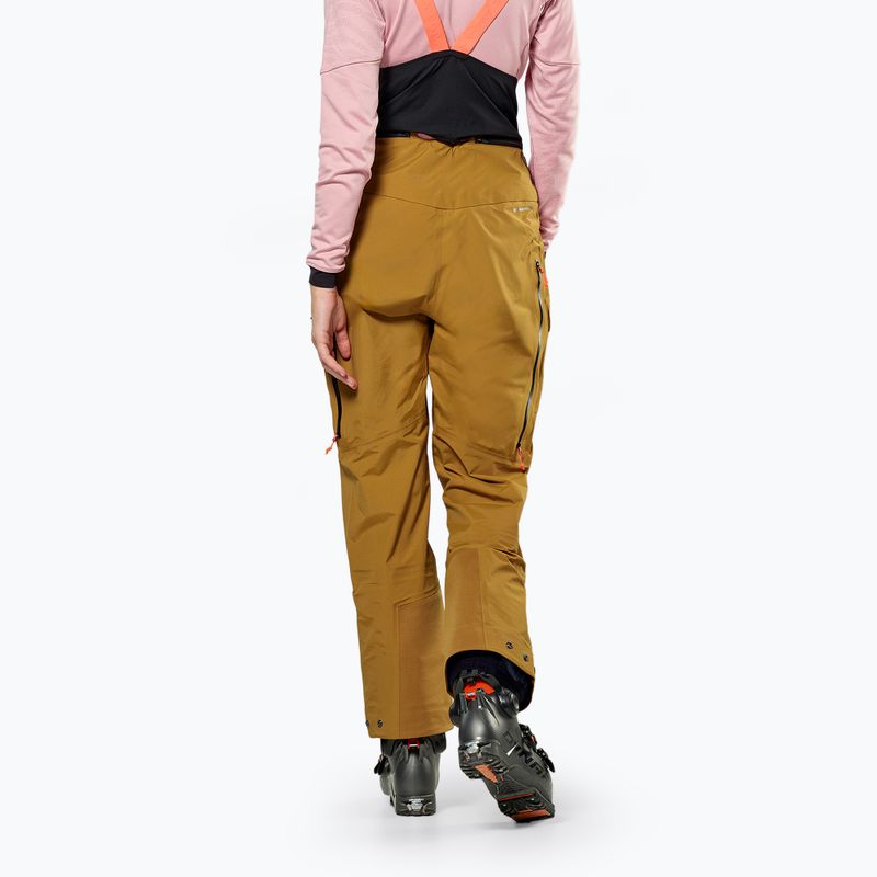 Pantaloni de schi pentru femei Salewa Sella Free 3L Ptx golden brown 3