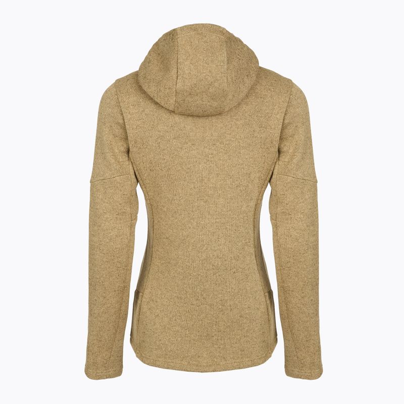 Bluză de trekking pentru femei Salewa Puez Rocca Polarlite Hood quicksand 2