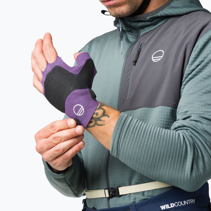 Mănuși de alpinism Wild Country Crack parachute purple 2